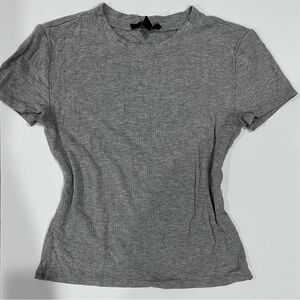 Forever 21 Charcoal Short Sleeve Tee
